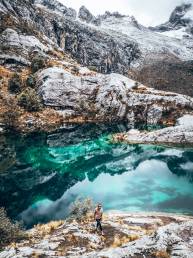 Peru Huaraz Laguna Churup Lies hiken